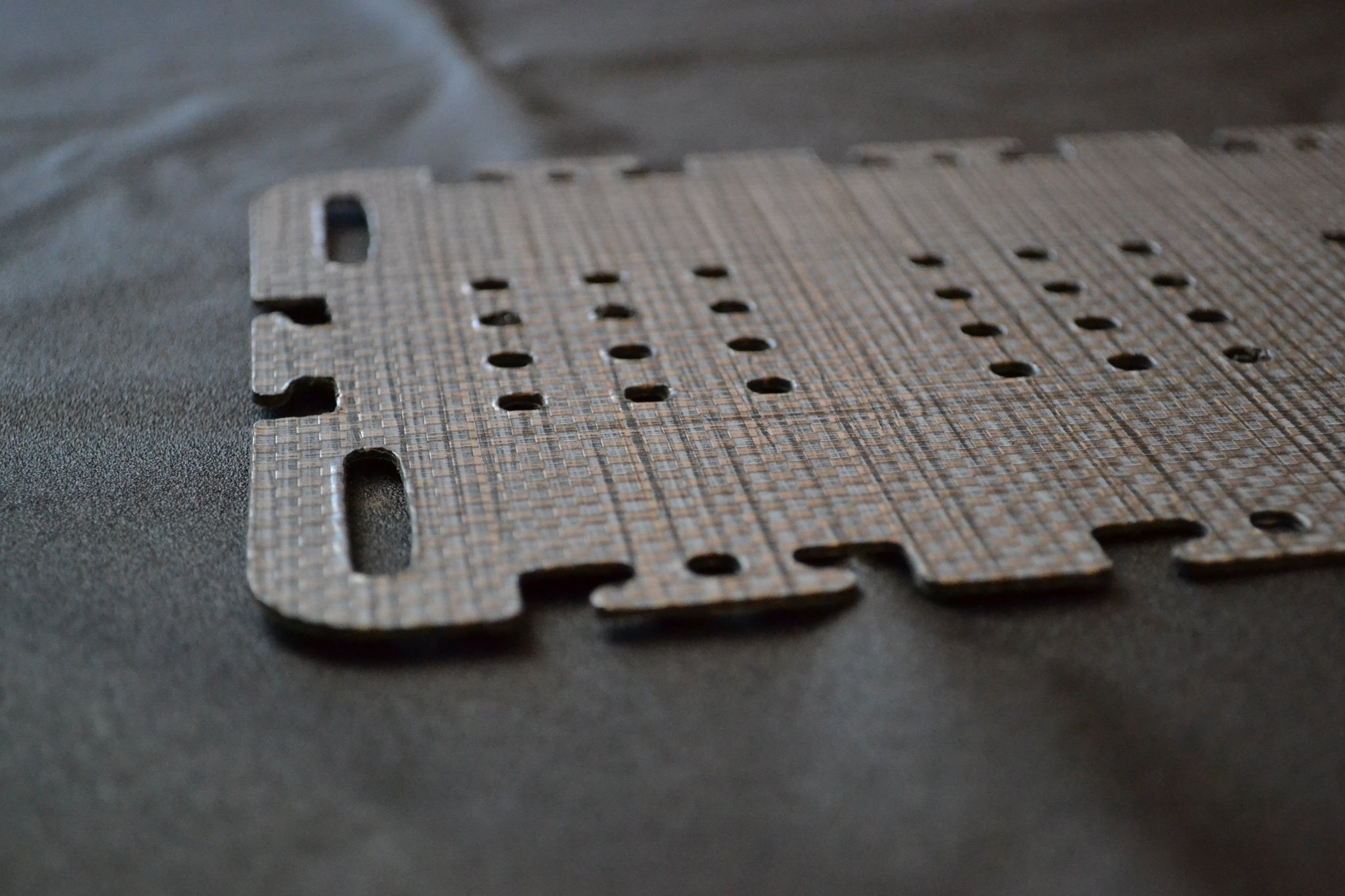 Tegris Mounting Plate with Hook and Loop