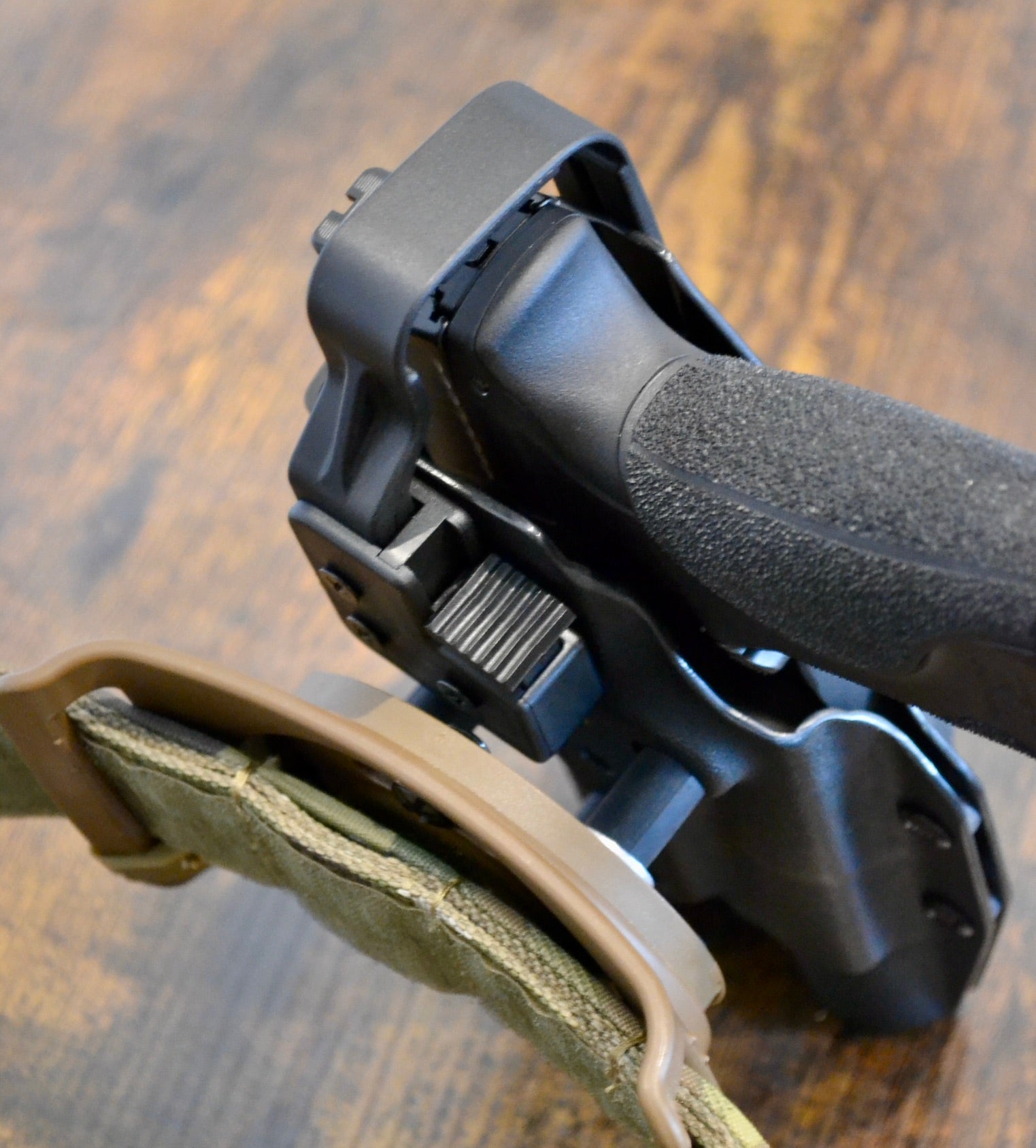 Gungnir Level 2 Custom Kydex Duty Holster (UPDATED HOOD)