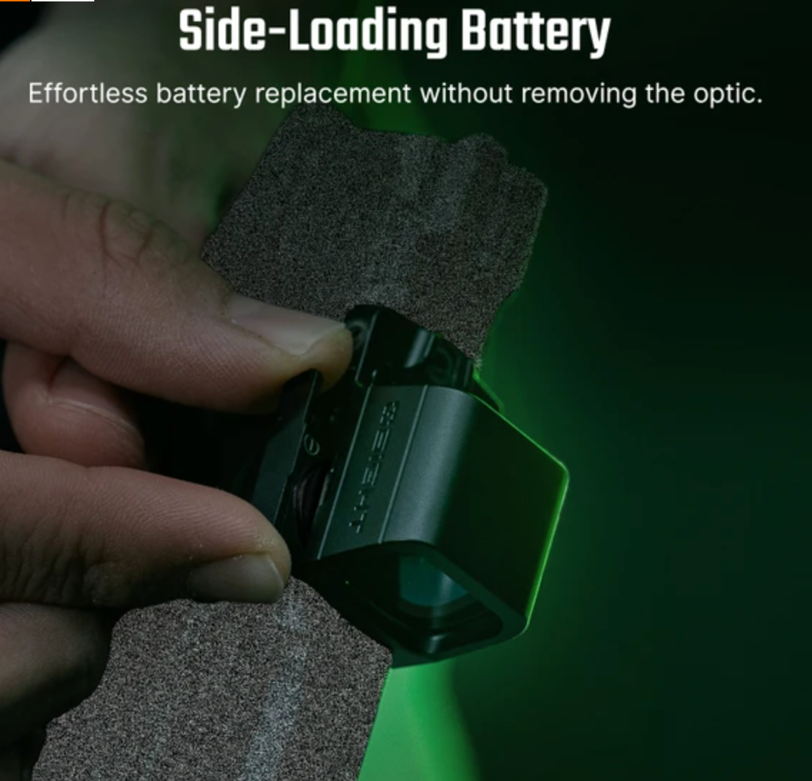 Osight SE Enclosed Optic with RMSc Footprint and Replaceable Battery G ...