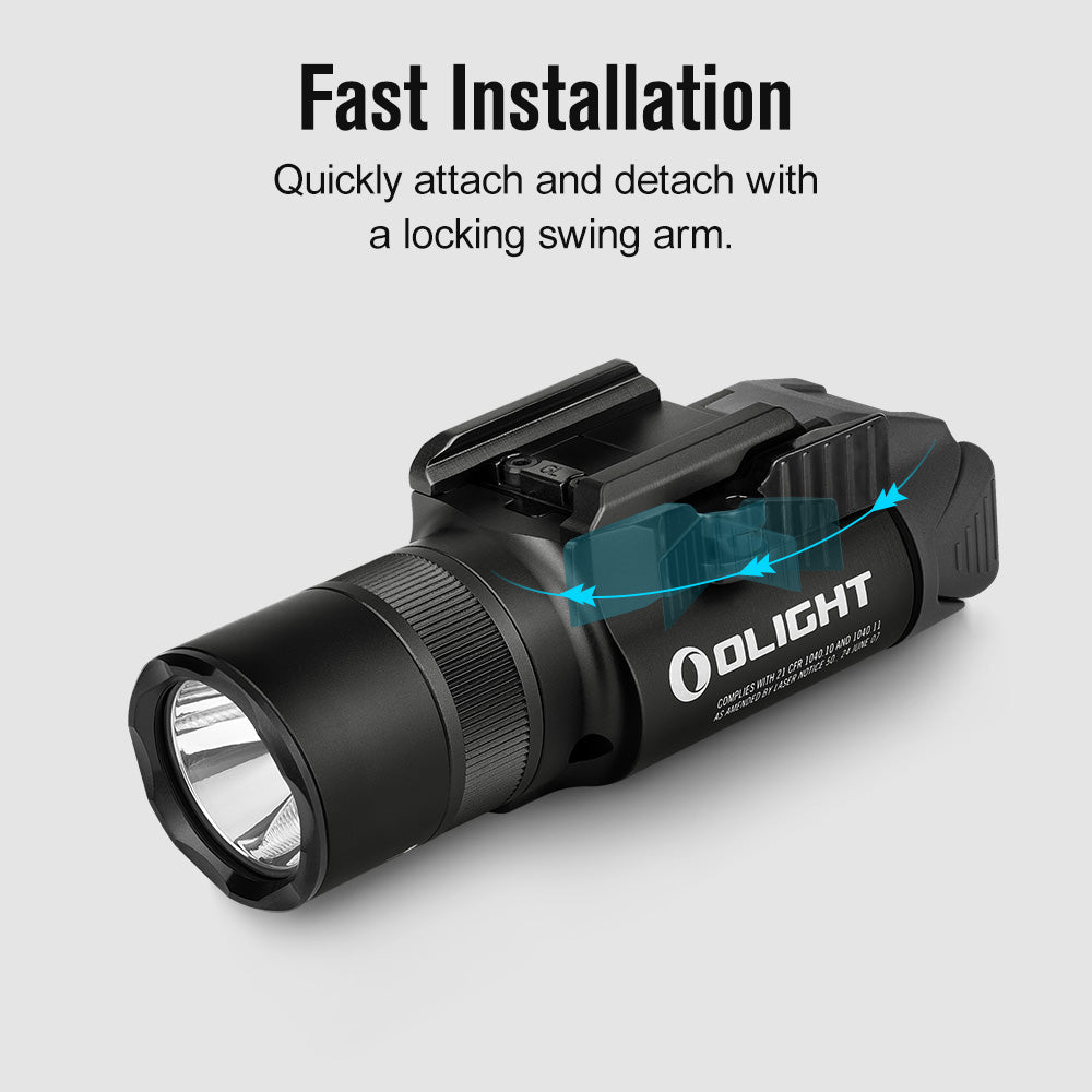 O - Light Baldr Pro R Green Laser - Odin Holsters